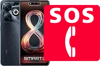 Chiamate di emergenza su Infinix Smart 8 (India)