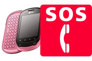 Chiamate di emergenza su LG Optimus Chat C550