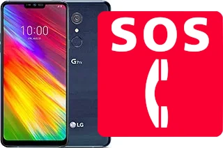 Chiamate di emergenza su LG G7 Fit