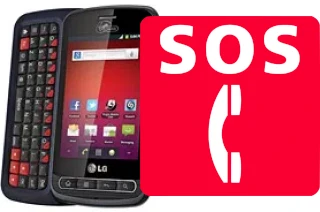 Chiamate di emergenza su LG Optimus Slider