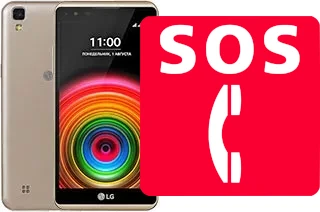 Chiamate di emergenza su LG X power