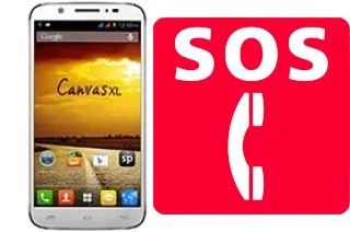 Chiamate di emergenza su Micromax A119 Canvas XL