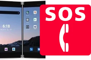 Chiamate di emergenza su Microsoft Surface Duo