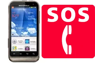 Chiamate di emergenza su Motorola DEFY XT