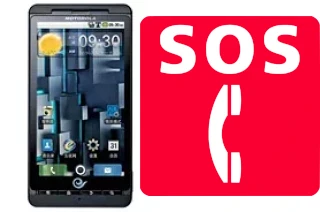 Chiamate di emergenza su Motorola DROID X ME811