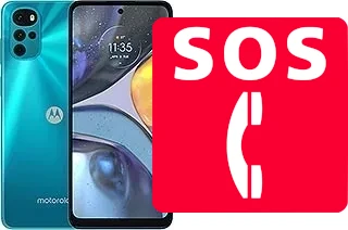 Chiamate di emergenza su Motorola Moto G22