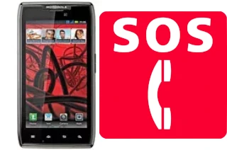 Chiamate di emergenza su Motorola RAZR MAXX