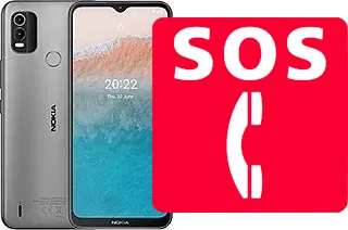 Chiamate di emergenza su Nokia C21 Plus