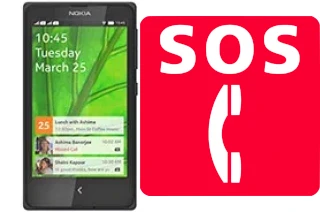 Chiamate di emergenza su Nokia X+
