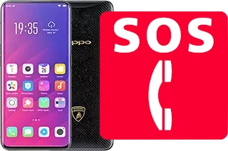 Chiamate di emergenza su Oppo Find X Lamborghini Edition