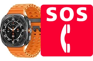 Chiamate di emergenza su Samsung Galaxy Watch Ultra