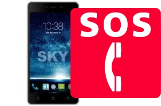 Chiamate di emergenza su Sky-Devices Sky Fuego 5-0 Plus