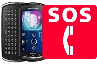 Chiamate di emergenza su Sony Ericsson Xperia pro