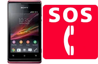 Chiamate di emergenza su Sony Xperia E