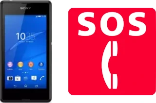 Chiamate di emergenza su Sony Xperia E3 4G