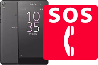 Chiamate di emergenza su Sony Xperia E5