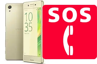 Chiamate di emergenza su Sony Xperia X