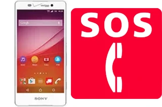 Chiamate di emergenza su Sony Xperia Z4v