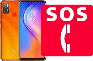 Chiamate di emergenza su TECNO Spark 5 Air