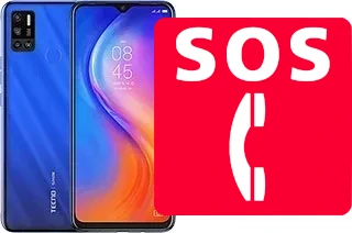 Chiamate di emergenza su Tecno Spark 6 Air