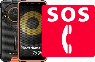 Chiamate di emergenza su Ulefone Power Armor 16 Pro