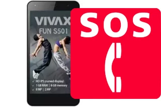 Chiamate di emergenza su Vivax Fun S501