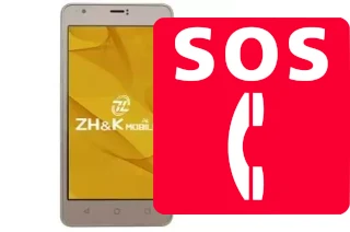 Chiamate di emergenza su ZH-K Mobile Spark 3