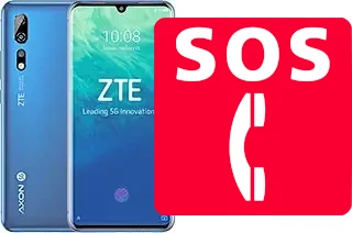 Chiamate di emergenza su ZTE Axon 10 Pro 5G