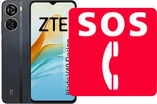 Chiamate di emergenza su ZTE Blade V40 Design