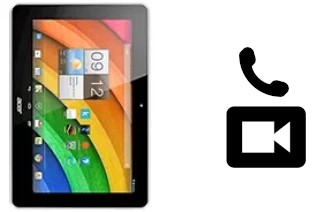 Effettua videochiamate con ad Acer Iconia Tab A3