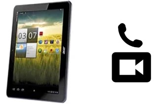 Effettua videochiamate con ad Acer Iconia Tab A210