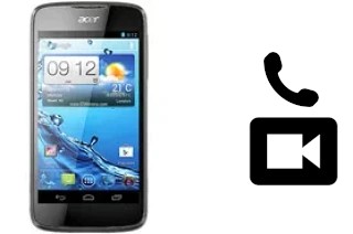 Effettua videochiamate con ad Acer Liquid Gallant E350