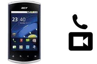 Effettua videochiamate con ad Acer Liquid mini E310