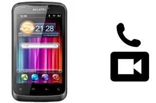 Effettua videochiamate con ad alcatel OT-978