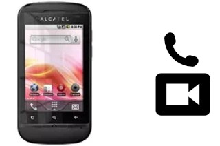 Effettua videochiamate con ad alcatel OT-918