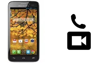 Effettua videochiamate con ad alcatel Fierce