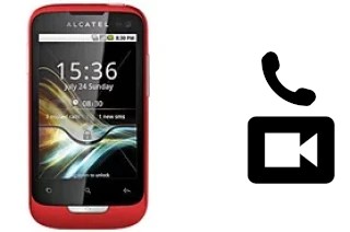 Effettua videochiamate con ad alcatel OT-985