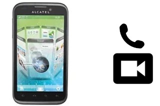 Effettua videochiamate con ad alcatel OT-995