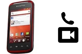 Effettua videochiamate con ad alcatel OT-983