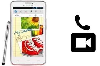 Effettua videochiamate con ad alcatel One Touch Scribe Easy