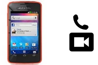 Effettua videochiamate con ad alcatel One Touch T'Pop