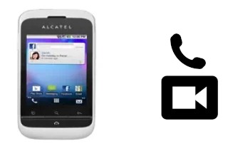 Effettua videochiamate con ad alcatel OT-903