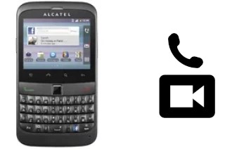 Effettua videochiamate con ad alcatel OT-916