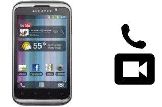 Effettua videochiamate con ad alcatel OT-991