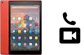 Effettua videochiamate con ad Amazon Fire HD 10 (2017)