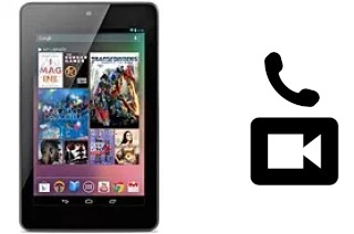 Effettua videochiamate con ad Asus Google Nexus 7 Cellular