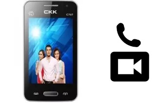 Effettua videochiamate con a CKK-mobile CKK mobile C707