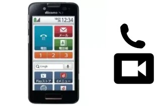 Effettua videochiamate con a DoCoMo F-09E