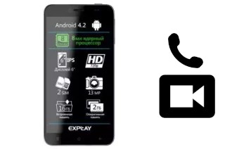 Effettua videochiamate con ad Explay Diamond