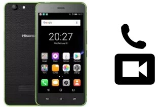 Effettua videochiamate con a HiSense C30 Lite